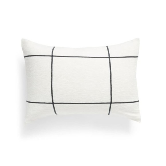 Treasure & Bond Yarn Dyed Grid Sham - Picture 1 of 1